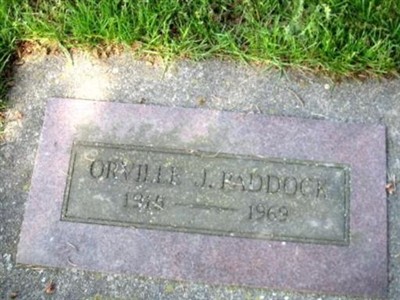 Orville Jasper Paddock on Sysoon