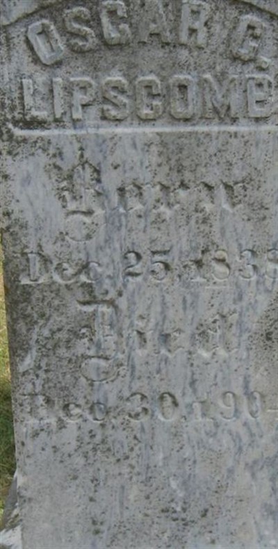 Oscar C. Lipscomb on Sysoon