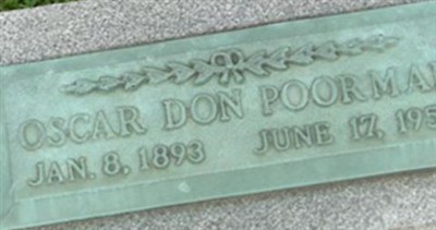 Oscar Don Poorman on Sysoon