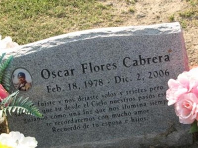 Oscar Flores Cabrera on Sysoon
