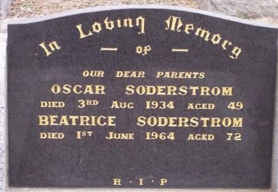 Oscar Soderstrom on Sysoon
