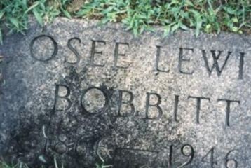 Osee Lewis Bobbitt on Sysoon