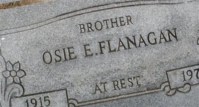 Osie E. Flanagan on Sysoon