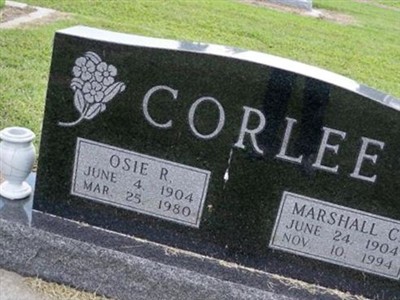 Osie Rawls Corlee on Sysoon