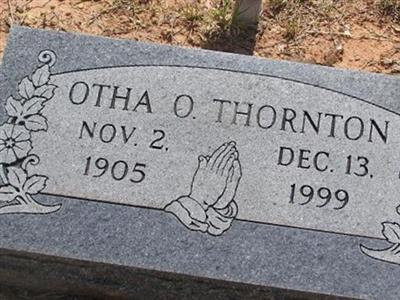 Otha O. Thornton on Sysoon