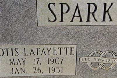 Otis Lafayette Sparkman on Sysoon