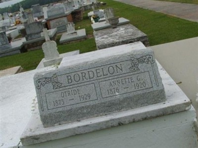 Otride P Bordelon on Sysoon