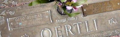 Otto Othmar Oertli on Sysoon