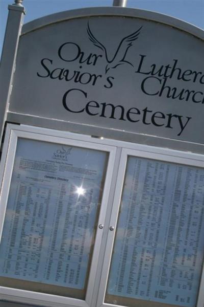 Our Saviors Lutheran Cemetery on Sysoon