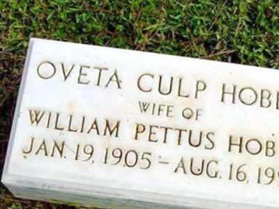 Oveta Culp Hobby on Sysoon