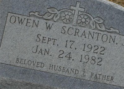 Owen W Scranton, Jr on Sysoon