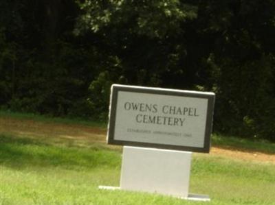 Owens Chapel Cemetery on Sysoon