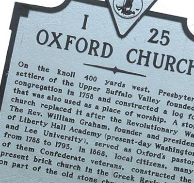 Oxford Presbyterian Cemetery on Sysoon