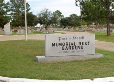 Pace-Stancil Memorial Rest Gardens on Sysoon