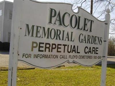 Pacolet Memorial Gardens on Sysoon