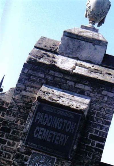 Paddington Old Cemetery on Sysoon