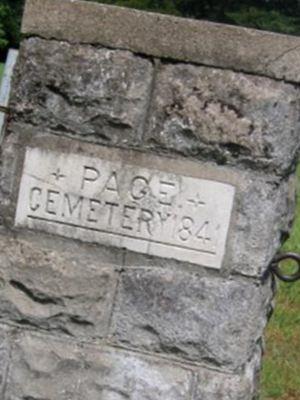 Page Cemetery on Sysoon