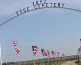 Page Cemetery on Sysoon