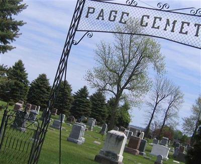 Page Cemetery on Sysoon