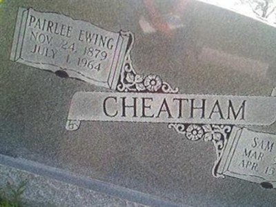 Pairlee Ewing Cheatham on Sysoon