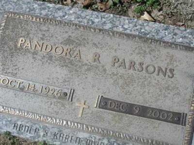 Pandora R. Parsons on Sysoon