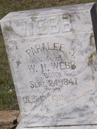 Paralee J Webb on Sysoon