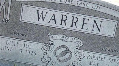 Paralee Stroman Warren on Sysoon