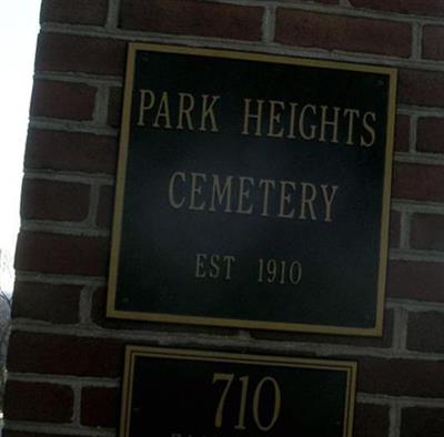 Park Heights Cemetery on Sysoon