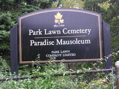 Park Lawn Cemetery on Sysoon
