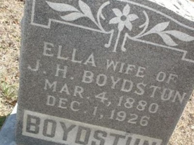 Parmelia Luellen 'Ella" Vandever Boydstun on Sysoon