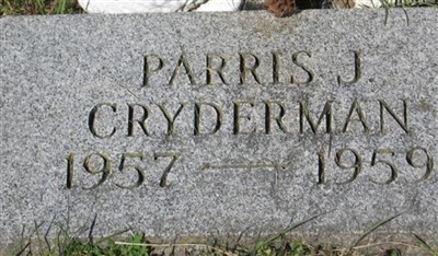 Parris J Cryderman on Sysoon