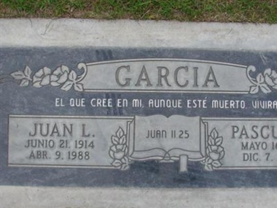 Pascuala Garcia on Sysoon