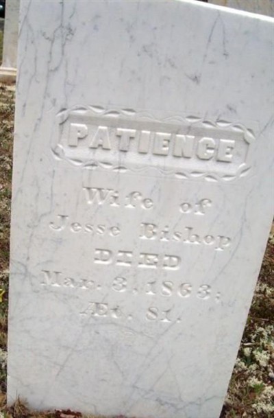 Patience Bishop on Sysoon