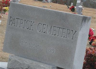 Patrick Cemetery on Sysoon