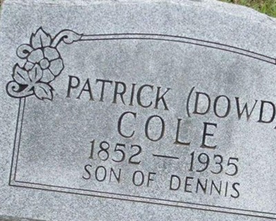 Patrick (Dowd) Cole on Sysoon