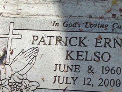 Patrick Ernest Kelso on Sysoon