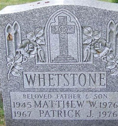 Patrick J Whetstone on Sysoon
