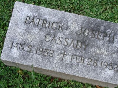 Patrick Joseph Cassady on Sysoon