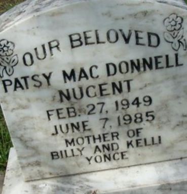 Patsy MacDonnell Nugent on Sysoon