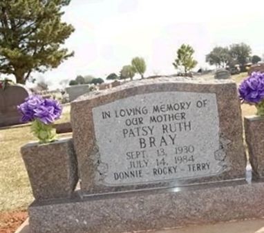 Patsy Ruth Edwards Bray on Sysoon