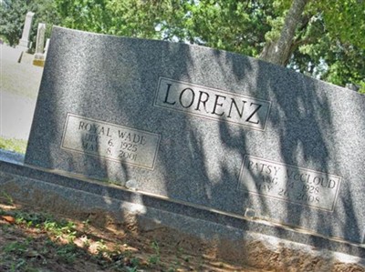 Patsy Ruth McCloud Lorenz on Sysoon