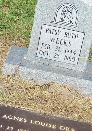 Patsy Ruth Weeks on Sysoon