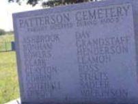Patterson Cemetery (Hartford Township) on Sysoon