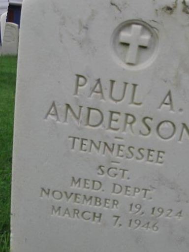 Paul A Anderson on Sysoon