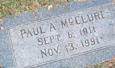 Paul A. McClure on Sysoon