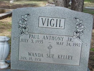 Paul Anthony Vigil, Jr. on Sysoon