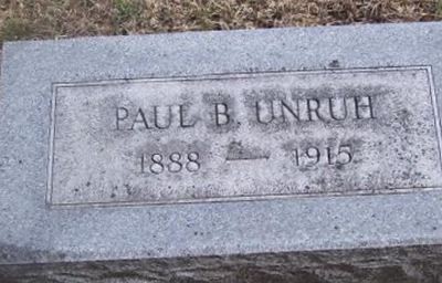Paul B Unruh on Sysoon