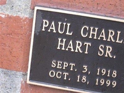 Paul Charles Hart, Sr on Sysoon