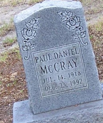 Paul Daniel McCray on Sysoon