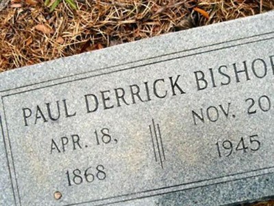 Paul Derrick Bishop on Sysoon
